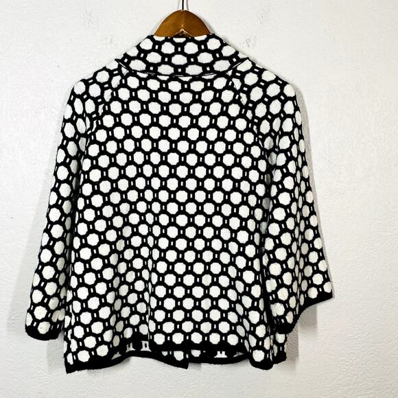 John Paul Richards Snap Front Cardigan Top Sweater Long Sleeve Casual - S - Picture 4 of 6